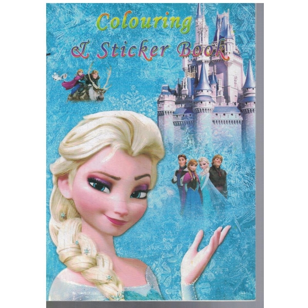 Colouring & sticker book