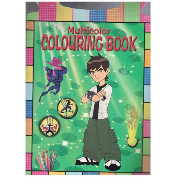 Multicolor colouring book